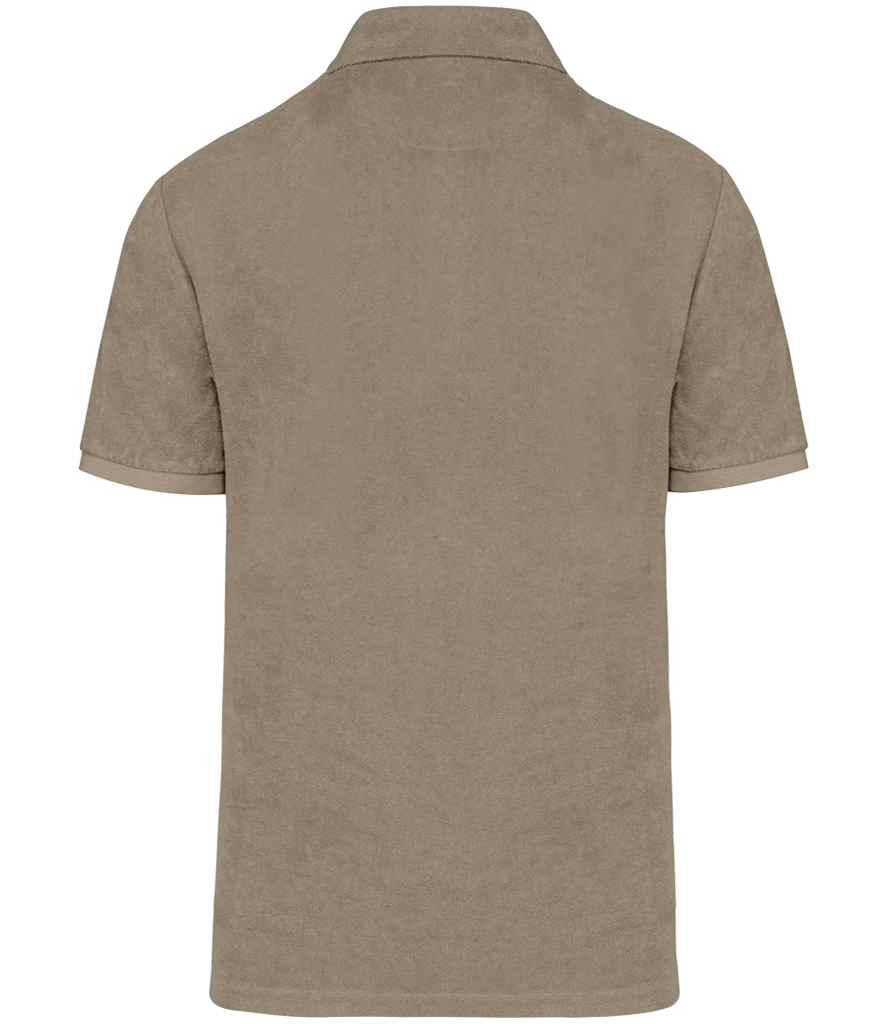 Native Spirit Terry Towel Polo Shirt