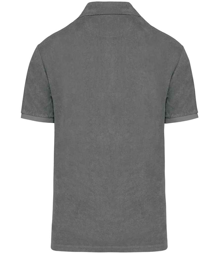 Native Spirit Terry Towel Polo Shirt