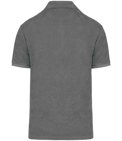 Native Spirit Terry Towel Polo Shirt