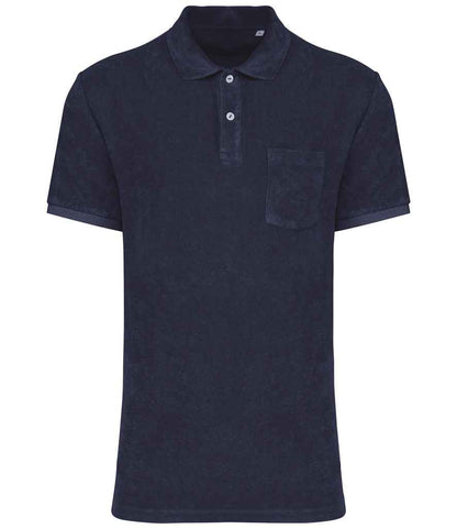 Native Spirit Terry Towel Polo Shirt