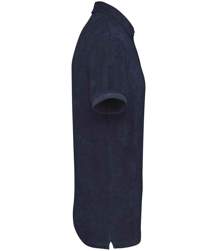 Native Spirit Terry Towel Polo Shirt