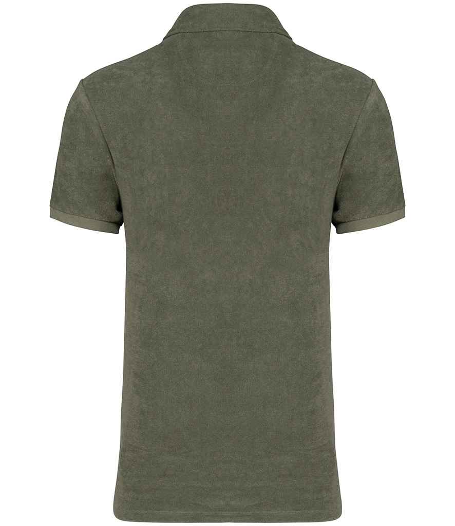 Native Spirit Terry Towel Polo Shirt