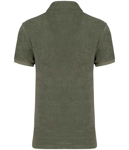 Native Spirit Terry Towel Polo Shirt