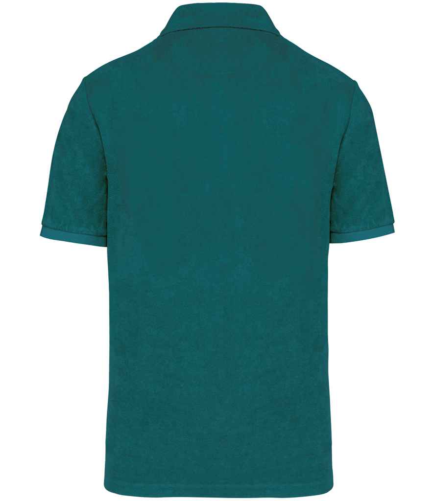 Native Spirit Terry Towel Polo Shirt