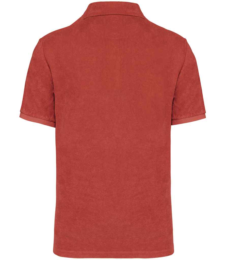 Native Spirit Terry Towel Polo Shirt