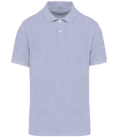 Native Spirit Terry Towel Polo Shirt