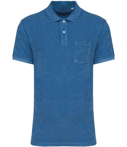 Native Spirit Terry Towel Polo Shirt