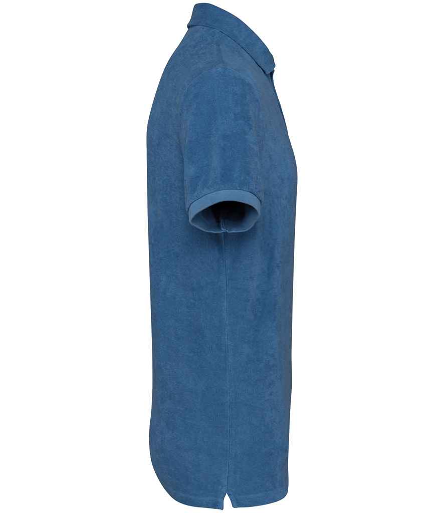 Native Spirit Terry Towel Polo Shirt
