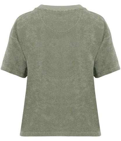 Native Spirit Ladies Terry Towel T-Shirt