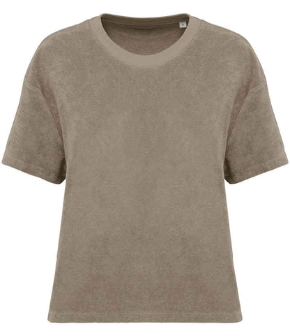 Native Spirit Ladies Terry Towel T-Shirt