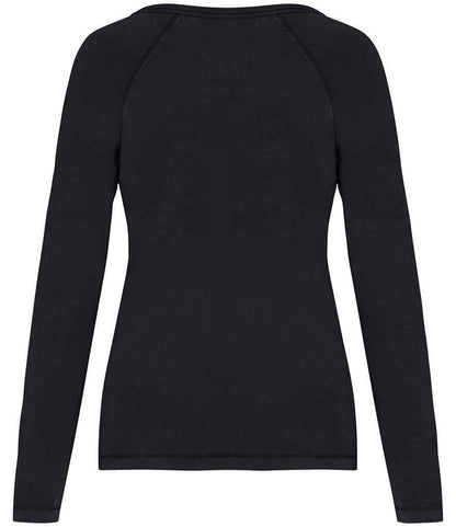 Native Spirit Ladies Raglan Long Sleeve Washed T-Shirt Native Spirit