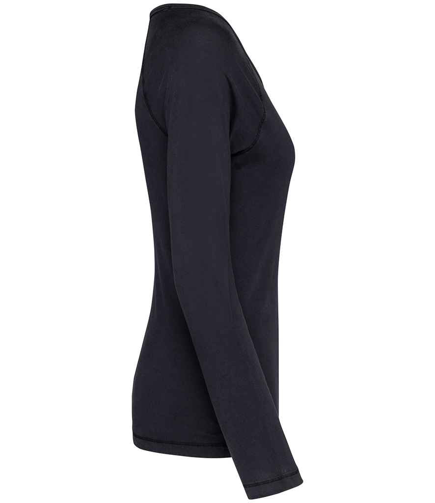 Native Spirit Ladies Raglan Long Sleeve Washed T-Shirt Native Spirit