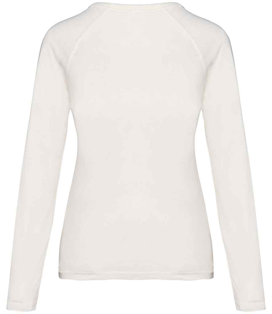 Native Spirit Ladies Raglan Long Sleeve Washed T-Shirt Native Spirit