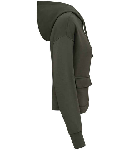 Native Spirit Ladies Full Zip Hooded Sweatshirt Native Spirit