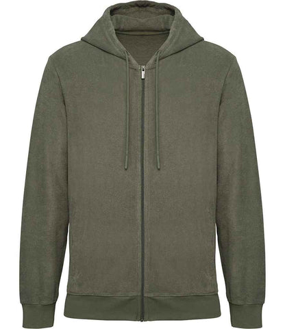 Native Spirit Terry Towel Full Zip Hooded Sweatshirt Native Spirit