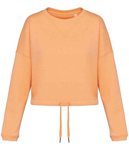 Native Spirit Ladies Oversized Cropped Sweatshirt Native Spirit