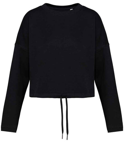Native Spirit Ladies Oversized Cropped Sweatshirt Native Spirit