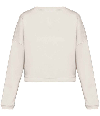 Native Spirit Ladies Oversized Cropped Sweatshirt Native Spirit