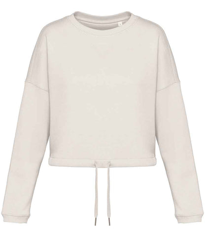 Native Spirit Ladies Oversized Cropped Sweatshirt Native Spirit