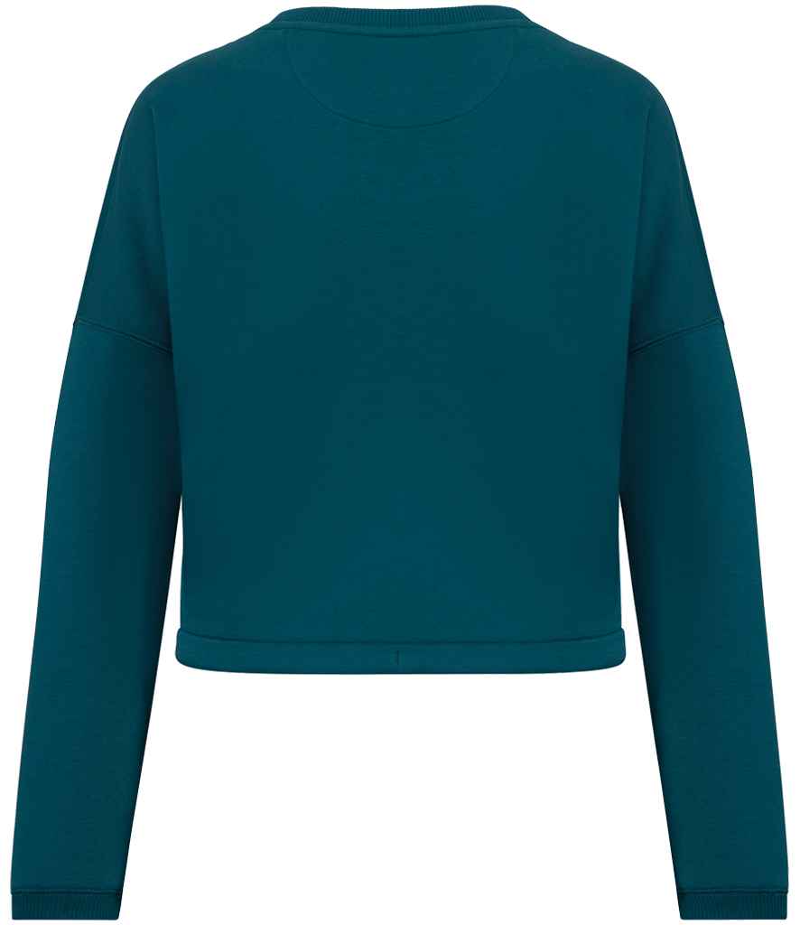 Native Spirit Ladies Oversized Cropped Sweatshirt Native Spirit