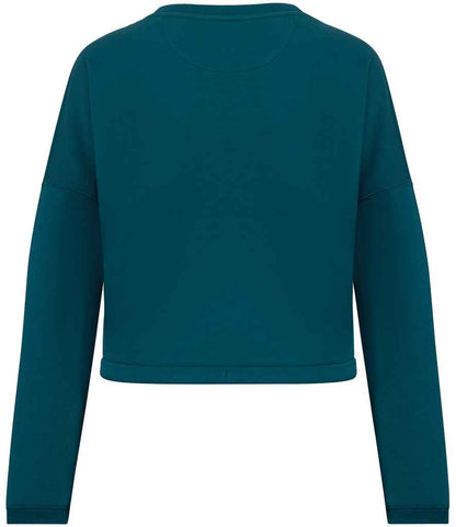 Native Spirit Ladies Oversized Cropped Sweatshirt Native Spirit