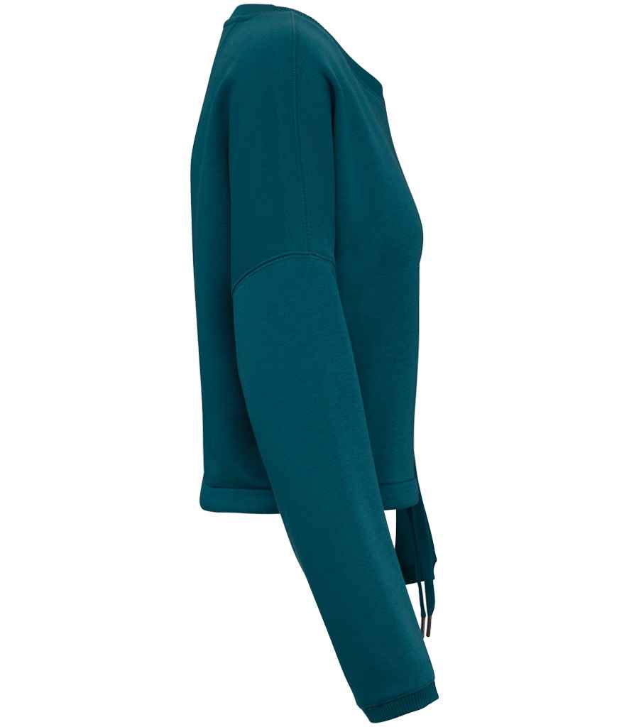Native Spirit Ladies Oversized Cropped Sweatshirt Native Spirit