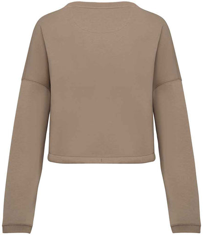 Native Spirit Ladies Oversized Cropped Sweatshirt Native Spirit