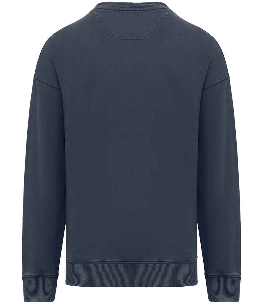 Native Spirit Unisex Washed Effect Oversize Sweatshirt Native Spirit
