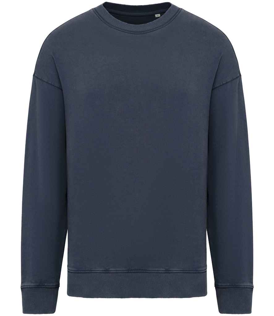 Native Spirit Unisex Washed Effect Oversize Sweatshirt Native Spirit