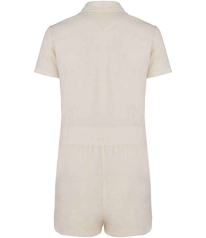 Native Spirit Ladies Terry Towel Short Overall Native Spirit