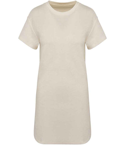 Native Spirit Ladies Terry Towel Dropped Shoulder T-Shirt Dress Native Spirit