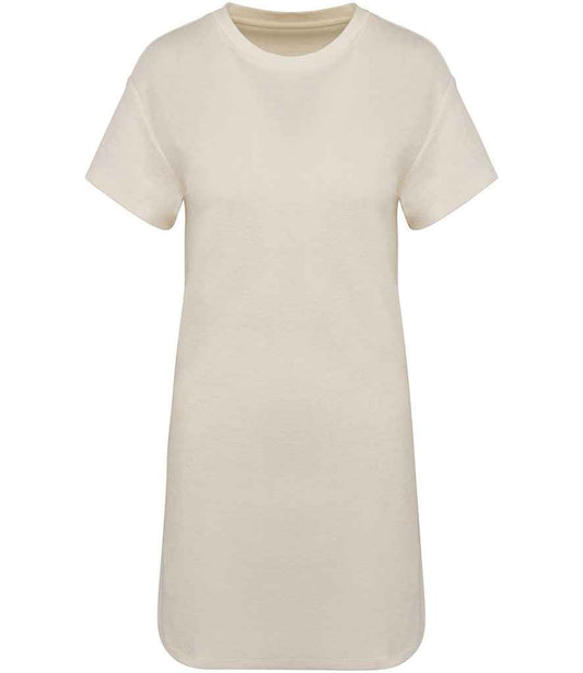 Native Spirit Ladies Terry Towel Dropped Shoulder T-Shirt Dress Native Spirit