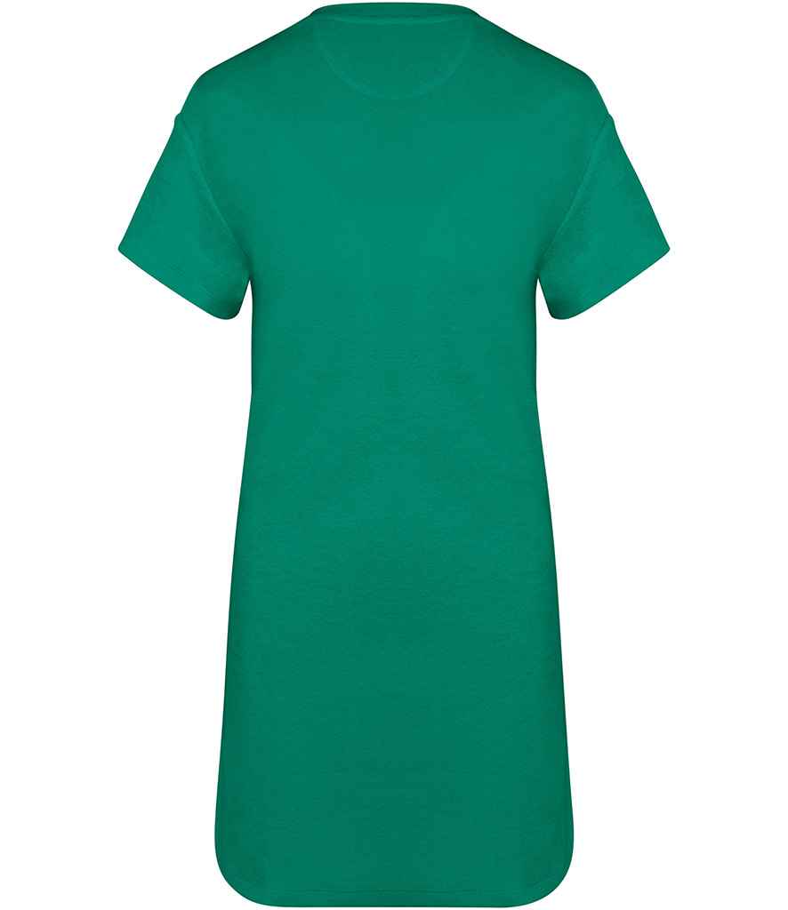 Native Spirit Ladies Terry Towel Dropped Shoulder T-Shirt Dress Native Spirit