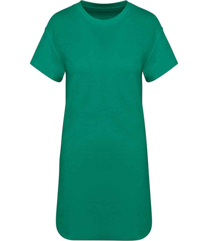 Native Spirit Ladies Terry Towel Dropped Shoulder T-Shirt Dress Native Spirit