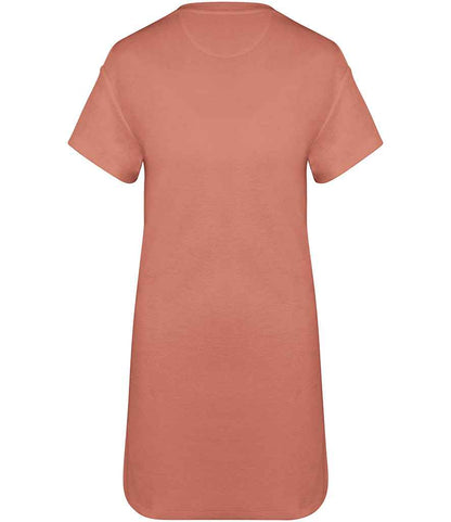 Native Spirit Ladies Terry Towel Dropped Shoulder T-Shirt Dress Native Spirit