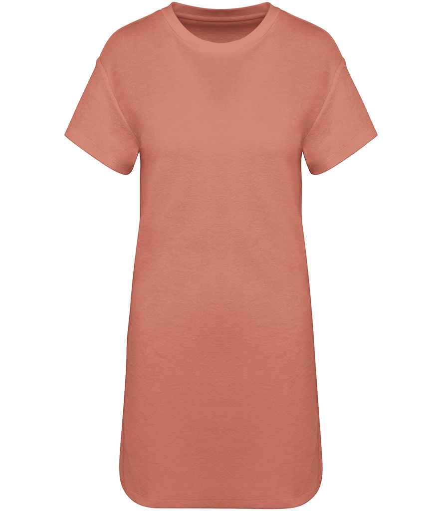 Native Spirit Ladies Terry Towel Dropped Shoulder T-Shirt Dress Native Spirit