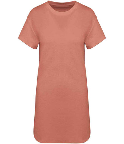 Native Spirit Ladies Terry Towel Dropped Shoulder T-Shirt Dress Native Spirit