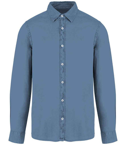 Native Spirit Washed Long Sleeve Shirt Native Spirit