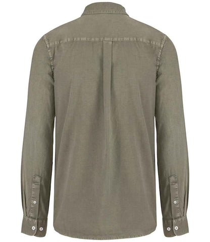 Native Spirit Washed Long Sleeve Shirt Native Spirit