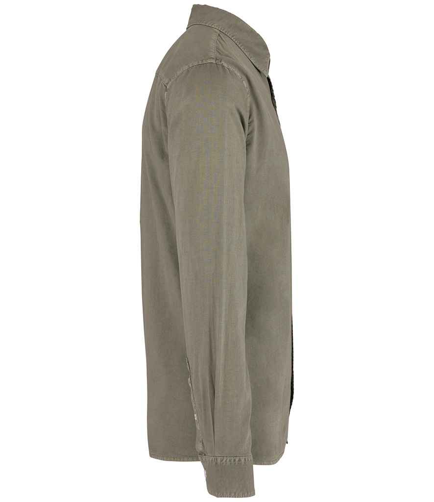 Native Spirit Washed Long Sleeve Shirt Native Spirit