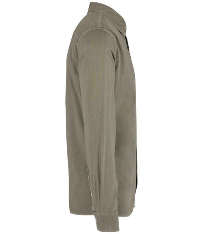 Native Spirit Washed Long Sleeve Shirt Native Spirit