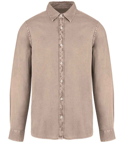 Native Spirit Washed Long Sleeve Shirt Native Spirit
