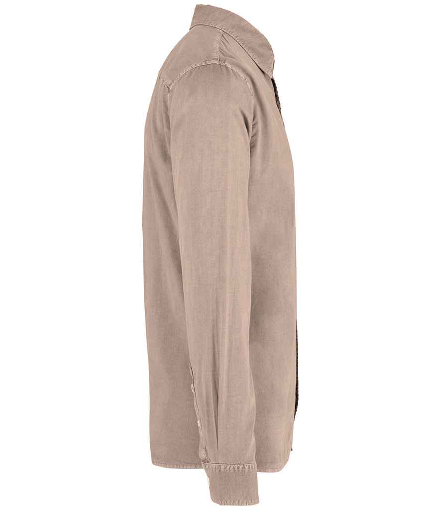 Native Spirit Washed Long Sleeve Shirt Native Spirit
