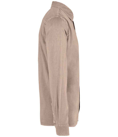 Native Spirit Washed Long Sleeve Shirt Native Spirit