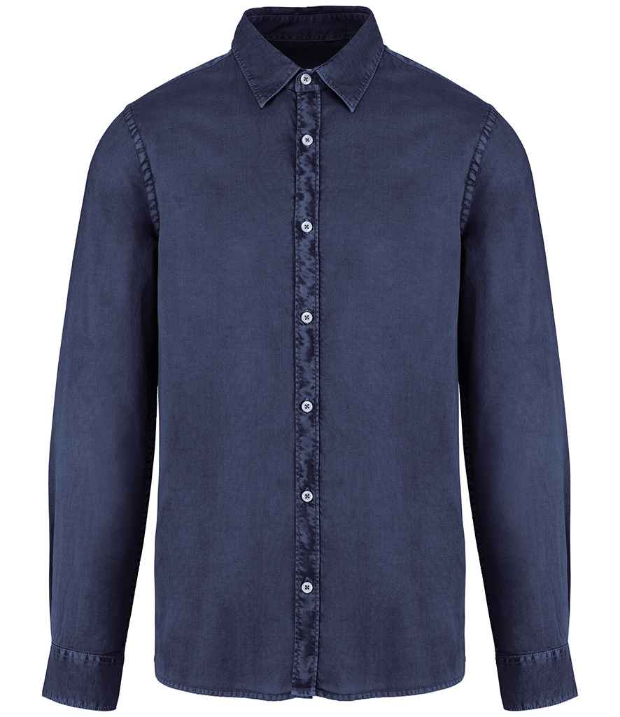 Native Spirit Washed Long Sleeve Shirt Native Spirit