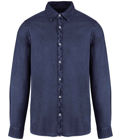 Native Spirit Washed Long Sleeve Shirt Native Spirit