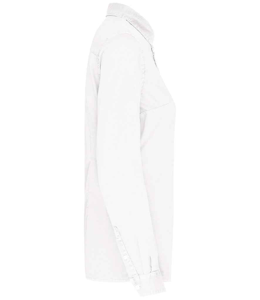 Native Spirit Ladies Washed Long Sleeve Shirt Native Spirit