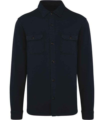 Native Spirit Faded Brushed Fleece Overshirt Native Spirit