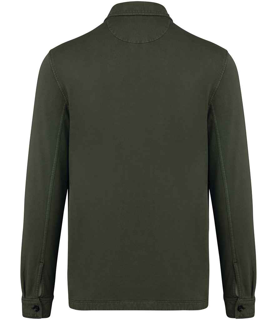 Native Spirit Faded Brushed Fleece Overshirt Native Spirit