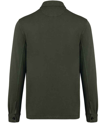 Native Spirit Faded Brushed Fleece Overshirt Native Spirit
